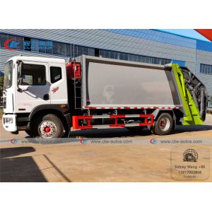 Dongfeng D9 Model 4x2 15000L Garbage Compression Truck