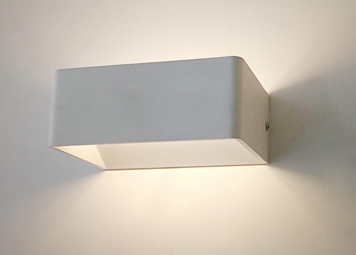 Waterproof Aluminum White Color 20*10*8cm 9w Modern Wall Light