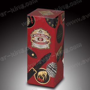 0.25mm Box Wine Packaging , Tinplate Packing Boxes For Drinking Glasses