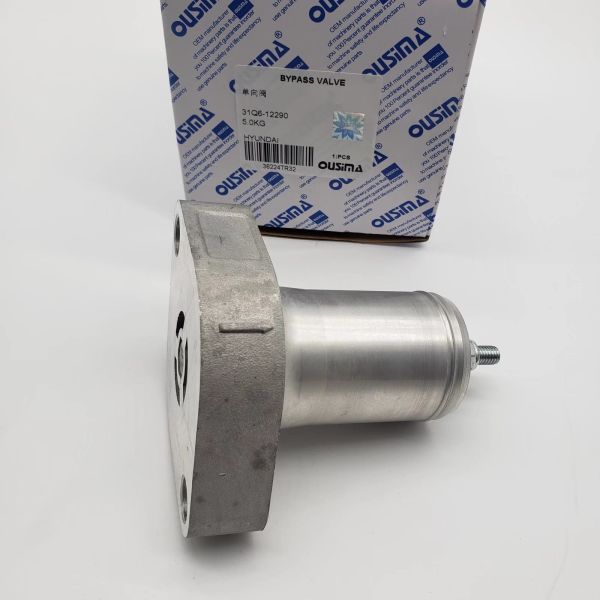 Hyundai Excavator Hydraulic Pump Valve 5.0kg Pressure 31Q6-12290