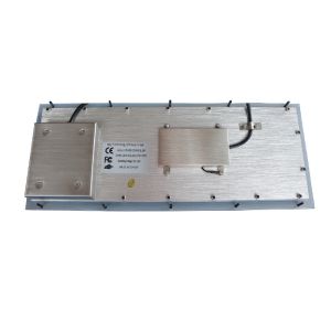 Vandal proof industrial & marine level keyboard with adjustable industrial
