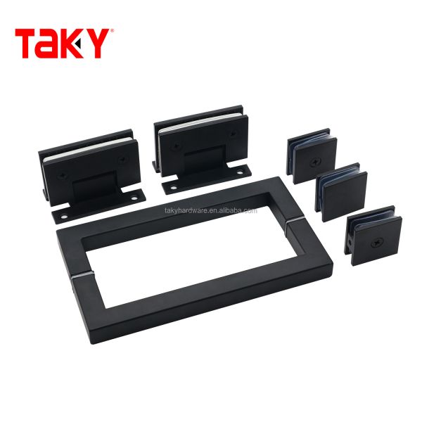 Bathroom Sliding Door Shower Hinges 135 with Stainless Steel/Zinc Alloy Glass Hinge