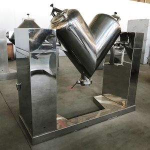 Powder Seasoning Stainless Steel V-shaped Mixer Granule Blender