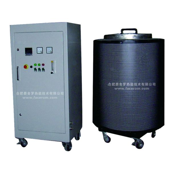 Double Cooling Structure Experimental Vertical Pit Furnace Ultra Temp Protective