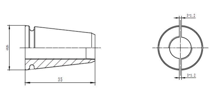 Mono Strand Post Tension Prestress Barrel and Anchor Wedges for Construction