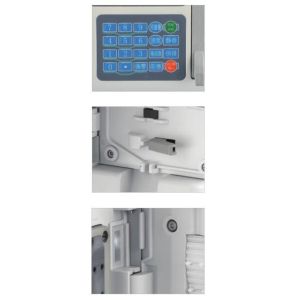 9999ml Volumetric Infusion Pump Curvilinear Peristaltic