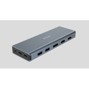 11-In-1 Multi-Function Usb-C Docking Station Usb 3.0 Type C Gaming Audio Reader