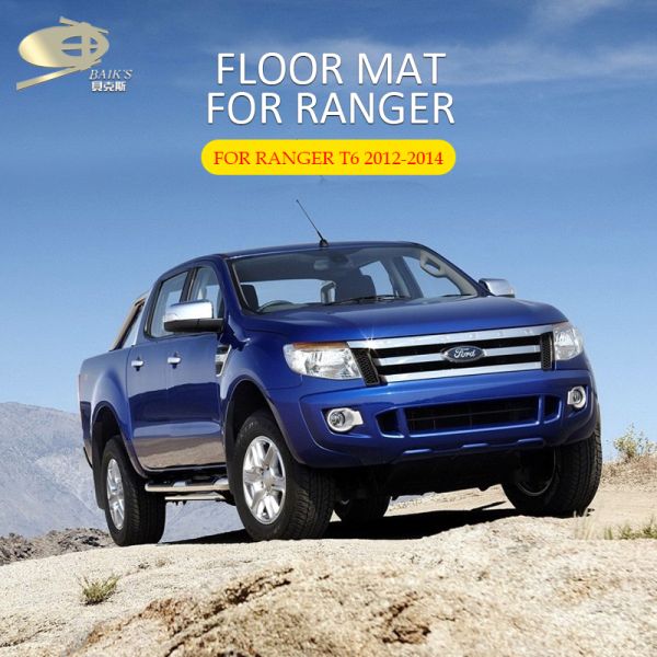 Custom Car Trunk Mat For Ford Ranger T6 2012-2014 Waterproof