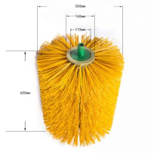 Full Automatic Spining Cow Scratching Brush For Livestock Custom