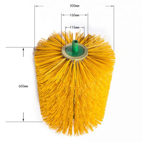 Full Automatic Spining Cow Scratching Brush For Livestock Custom