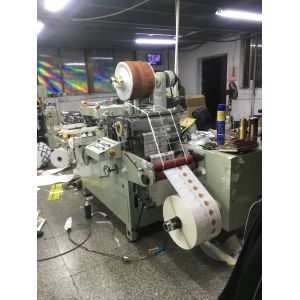 Printed Label Die Cutter Machine with Lamination+Punching+Hot Stamping Pre
