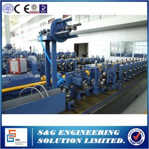 160KW Power Welded Pipe Production Line With Pipe Roll Forming Machine PLC