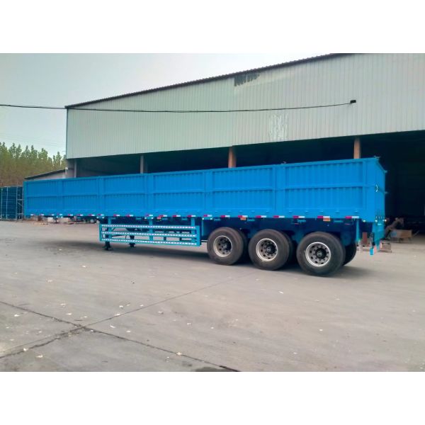 CIMC Great Material Factory Direct 3-axle Fence Truck Cargo Semi Trailer China Supplier Direct Sales Fence semi trailer