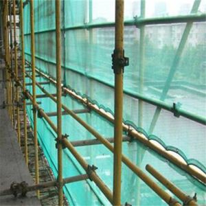 Quality HDPE mesh Malaysia market green scaffold safety net for sale
