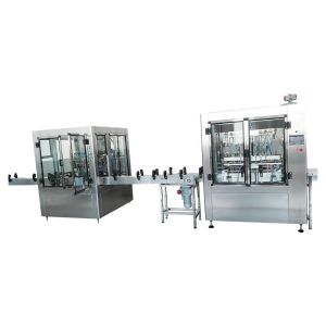Automatic Potato Chips / Sauce Bottle Filling Machine Integrated Design