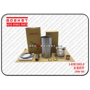 5878133020 5-87813302-0 Isuzu NPR60 4BG1 Liner Set