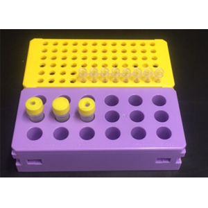 Eco Friendly Plastic Cooler Ice Blocks Pcr Tube Rack For Medicine