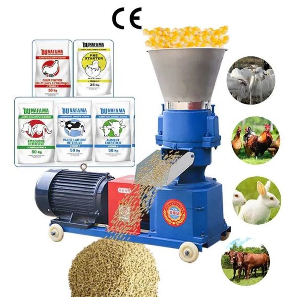 Buy Automatic Control Feed Grinding Machine 12mm Pellet Making Machine at wholesale prices