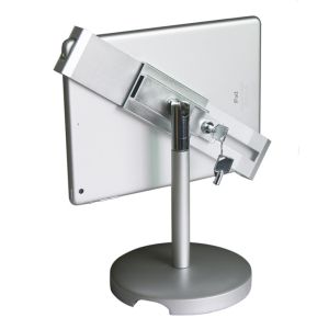 Portable Anti-Theft Desktop Bracket Kiosks Mount Enclosure For Ipad