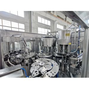 SS304 60bpm Mineral Water Pet Bottle Filling Machine