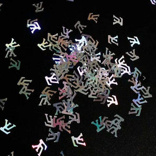 Buy Polyester Glitter Shape Sequins The Perfect Addition to Your Decorative Sticker Collection at wholesale prices