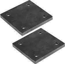 Precise Stamping Stainless Steel Straight Base Plates with ISO9001 2008