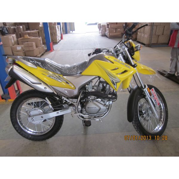 Buy Single Cylinder Dirt Street Motorcycle 150cc Electric / Kick Starting System at wholesale prices
