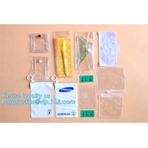 Zip lockk Zipper Slider Bags Heavy Duty, MultiFunctional clear zipper slider pvc