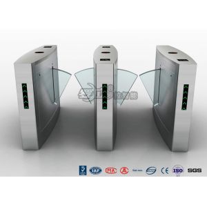 Indoors Flap Pedestrian Security Gates Entrance Automatic Bi Directional DC