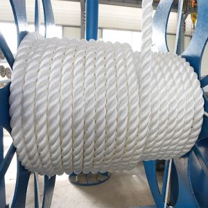 220m High Tenacity Abrasion Resistant 3 Strand Nylon Rope For Marine Dock