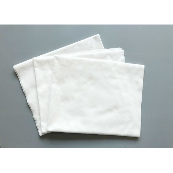Buy Personalized  Disposable Hairdressing Towels White Embossed 50 Gsm Lightweight at wholesale prices