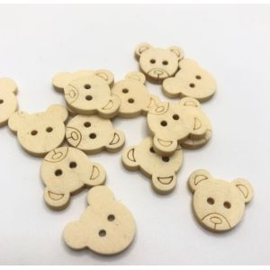 Clothing Accessories 2 Holes 4 Holes Round Laser Engraving Letter Hearts Love