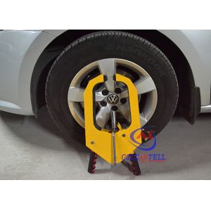 A3 Steel Security Vehicle Wheel Clamp , Car Wheel Lock For Width 18 - 29cm Wheel