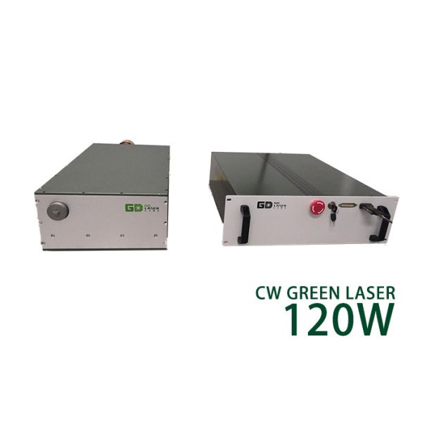 Buy 120W CW Fiber Laser Water Cooling Nanosecond Green 532nm Laser at wholesale prices