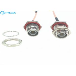 RP - TNC Waterpoof RF Cable Assemblies Female Front Bulkhead Available