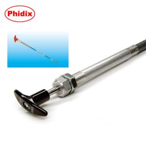 safety locking push pull cable twist lock vibration