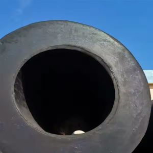 Hollow Cylindrical Bow Stern Cylinder Rubber Fender For Boats And Port