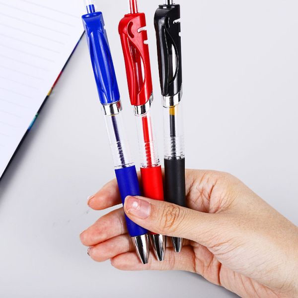 NO Erasable Gel-Ink Pen Student Office Supplies Custom Logo Plastic Gel Pen