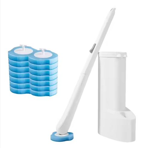 Buy Disposable Toilet Brush Set With Replaceable Head Sterilization Convenient at wholesale prices