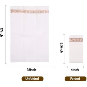 Customized 1ply 12*17inch Airlaid Tablecloth Disposable