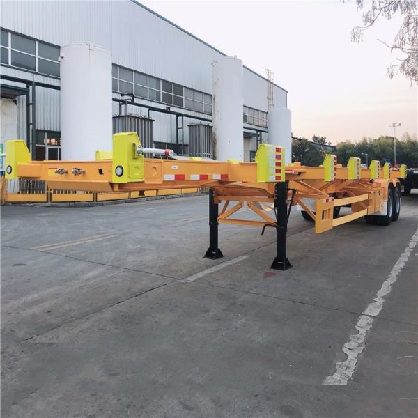 Buy Shipping Combo 12500MM JOST 20 Foot Container Chassis at wholesale prices