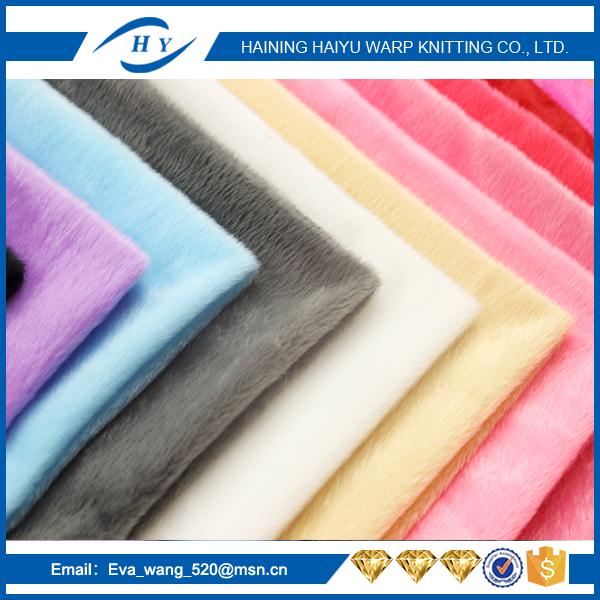 DTY material knit plush toy short hair velboa velboa plush