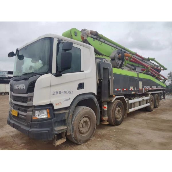 Truck Mounted Concrete Boom Pump Zoomlion 63meter Lower Price Used Concrete Pump