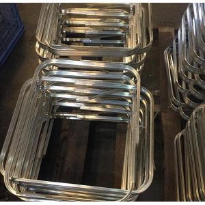6063 T5 Aluminium Extrusion Profiles , Bending Extruded Aluminum Profile Clear