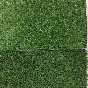 China 10mm No Infill Synthetic Training Turf With SBR Latex Back Or PU Back on sale