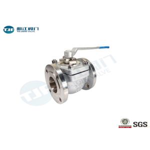 Direct Mountable Industrial Ball Valve , Flanged Top Entry Ball Valve