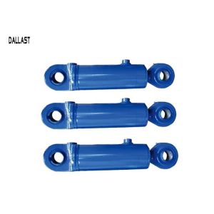 China Industrial Double Acting Telescopic Hydraulic Cylinder Piston Stroke 600 mm on sale