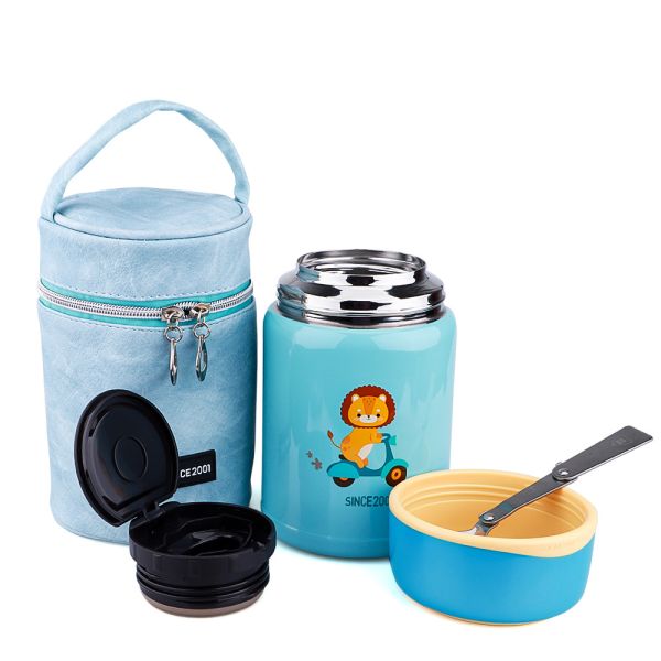 750ML kids children and baby food flask ,stainless steel kids school thermal