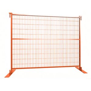 32mm O.D Security Temporary Outdoor Fence Corrosion Resistant