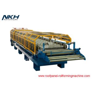 Semi Round Shape Roof Tile Making Machine With PLC Control System